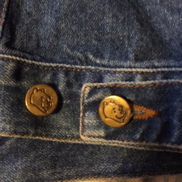 Winnie the Pooh Jean jacket size medium - Picture 7 of 8